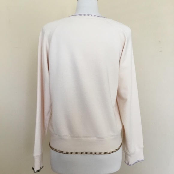Madewell Do Well Sweatshirt Stitched Shrunken Sz M - Picture 4 of 6